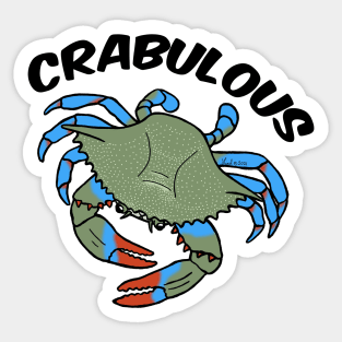 Crabulous! Sticker